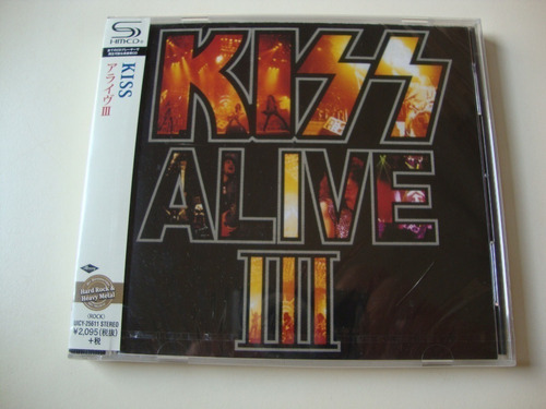 SHM-CD - Kiss - Alive Iii - Importado, sellado