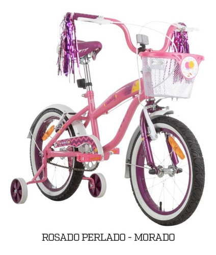 Bicicleta Niña Gw Candy Rin 16 Infantil