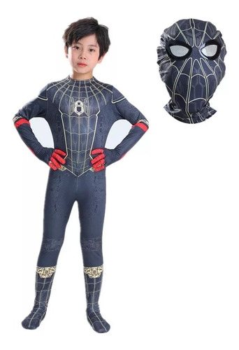 Disfraz Niños Superhéroes Spiderman Nuevo Modelo Traje 