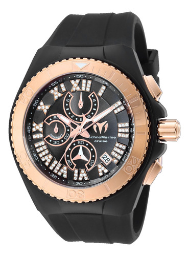 Reloj Para Hombres Technomarine Cruise Tm 121001 Negro