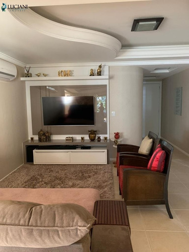Magnífica Cobertura Mobiliada Com 03 Dormitórios Frente Mar Em Navegantes! - Ap03586 - 69243110