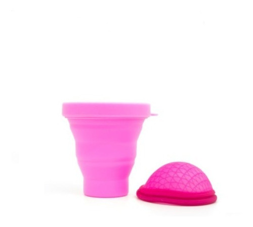 Disco Menstrual Talla S Tipo Ziggy Cup + Vaso Esterilizador