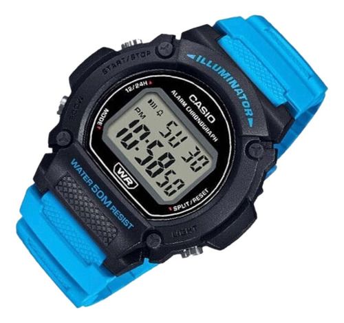 Casio Reloj Digital Modelo W219h-2a2v