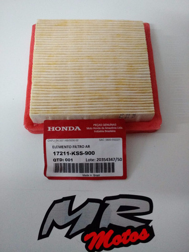 Filtro Aire Honda Biz 125 Original Mr Ituzaingo