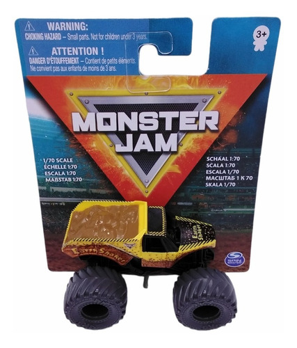 Monster Jam Mini Vehiculo A Escala 1:70 58712 Educando