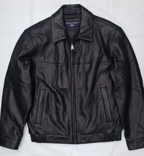 Chamarra de piel online para hombre dockers