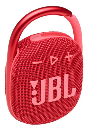 Parlante Inalámbrico Jbl Clip4 Rojo Altavoz  Uso Portátil