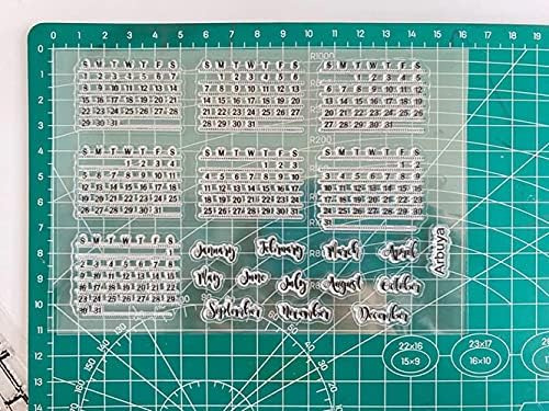 Sellos Transparentes Arbuya Para Bullet Journal Notebook Diy