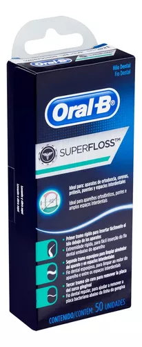 Oral B SuperFloss, 50 unidades