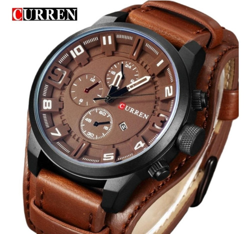 Relógio Curren Masculino Importado Original 8225 Nota Fiscal