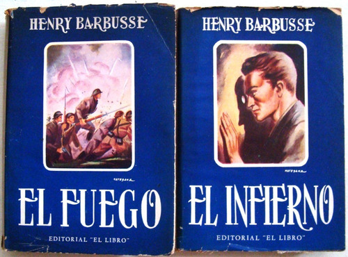 El Fuego El Infierno Henry Barbusse 2ts Novela Voyeur Guerra