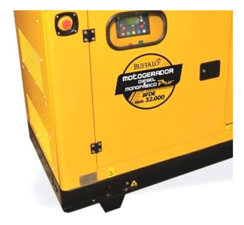 Motogerador Bfde 32kva Monofásico Silencioso Com Ats
