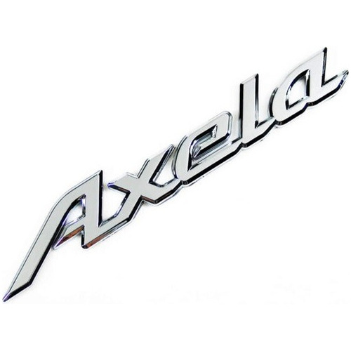 Logo Axela Mazda Emblema Cromado Insignia 184mm X 27mm