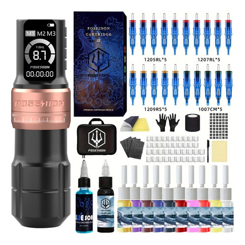 Kit De Tatuaje Profesional Tu36