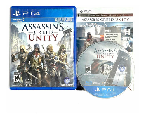 Assassins Creed Unity - Juego Físico Playstation 4