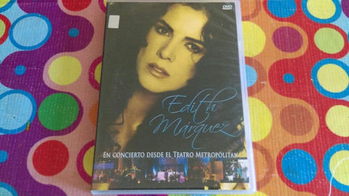 Edith Marquez Dvd En Concierto Desde El Teatro Metropo R