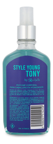 Style Young Tony Body Mist By Rachelle Caballero