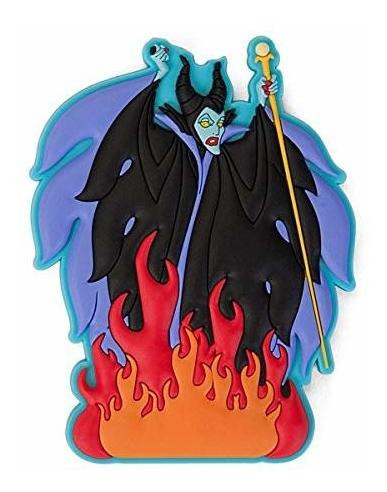 Disney Villanos Burning Maleficent Soft Touch Pvc Imán