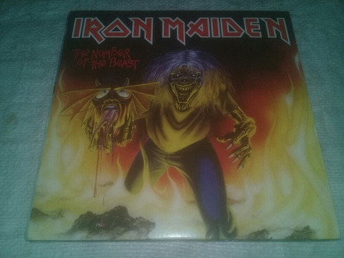 Iron Maiden The Number Of The Beast Vinilo 7 Simple