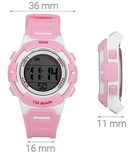 Reloj Niño Sumergible Q&q By Citizen M185 - M187