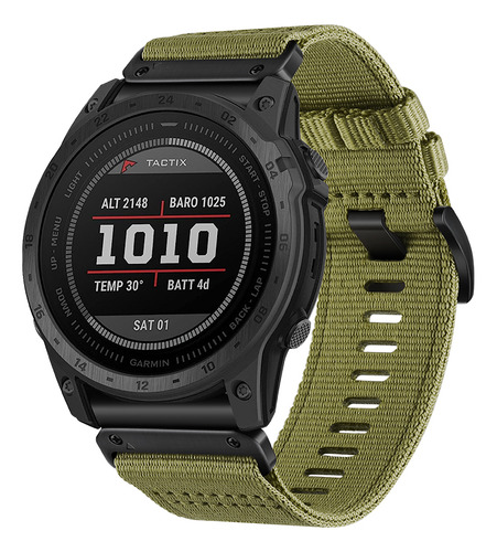 Correa De Reloj De Nailon Para Garmin Fenix 7x 7 6x 6 Pro