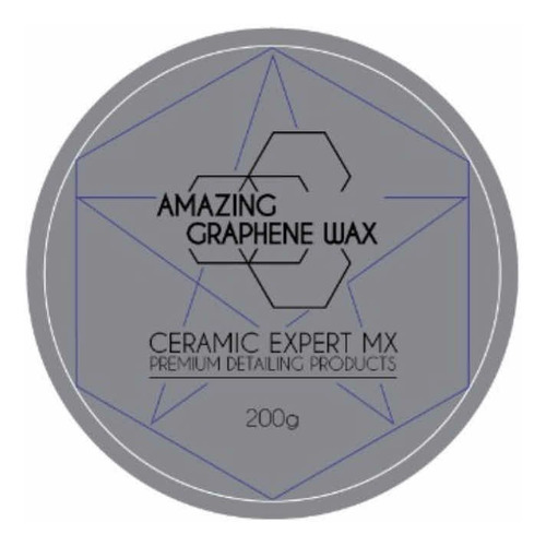 Amazing Graphene Wax Cera Recubrimiento Cerámico Premium 2pz