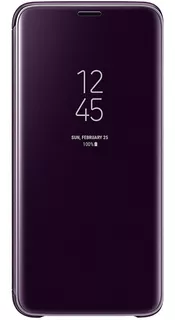 Samsung S-view Flip Cover Case Para Galaxy S9 Plus Violeta