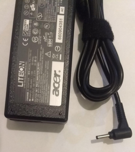 Imagen 4 de 10 de Cargador Liteon Acer Ultrabook Swift 3 Aspire S3 S5 S7 3.0mm