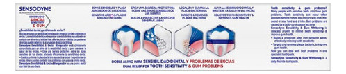 Pasta Dental Sensodyne Sensibilidad&encías Blanqueador 100g