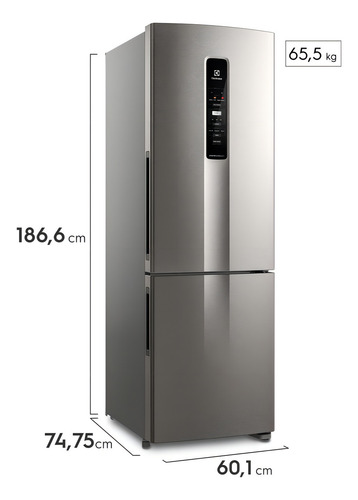 Refrigerador Electrolux Frost Free, 400 l, Inverse Autosense,