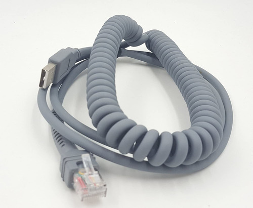 Sinloon Simbolo Ls2208 Cable Usb A A Rj45 Espiral Cable De 