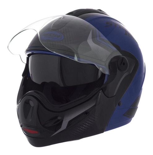 Imagem 3 de 10 de Capacete Robocop Mixs Street Rider Óculos Escamoteável Moto