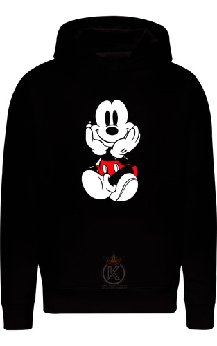 Poleron Mickey Mouse - Raton - Unisex - Moda - Estampaking