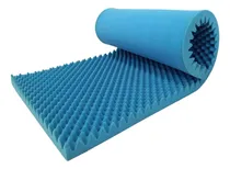 Comprar Colchon Cascaron De Huevo 3 Convuleitor Individual DLG Color Azul