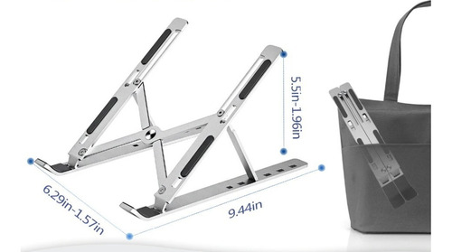 Soporte Notebook Aluminio