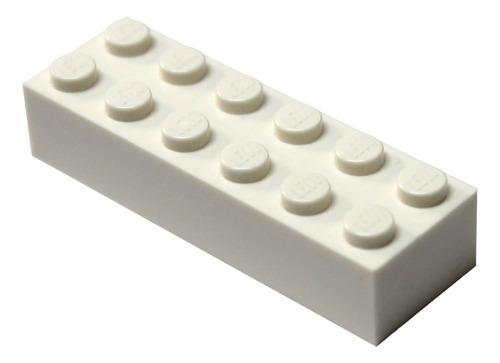 Piezas Y Piezas De Lego: Ladrillo Blanco De 2x6 X 20