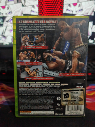 Ufc 2009 Undisputed Xbox 360 (Reacondicionado)