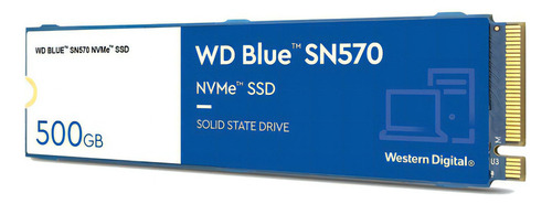Disco Rigido Ssd 500gb Wd Blue Sn570 Nvme