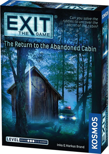 Juego De Mesa Exit: El Regreso A Los Abandonados... /aven...