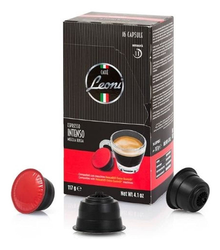 Caffe Leoni Intenso Dolce Gusto Compatible 16 Capsulas