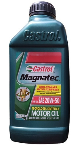 Aceite De Motor Castrol 20w50 Semisintetico 