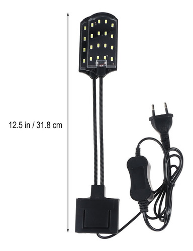 Alta Potencia Led Acuario Luz De Alto Brillo Lámpara Plantas