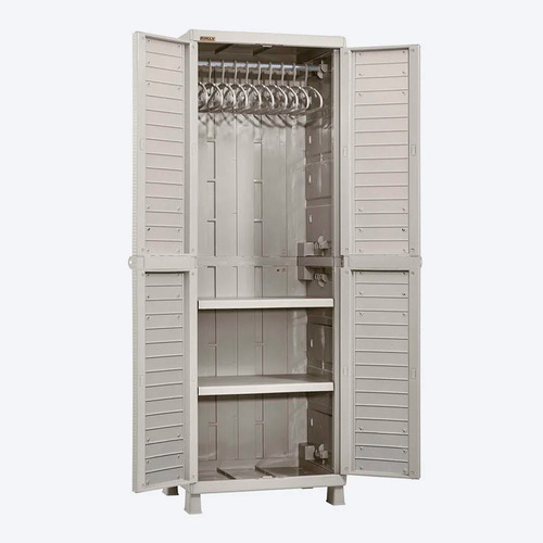 Armario Organizador Ropa Baru Plástico Rimax Taupe