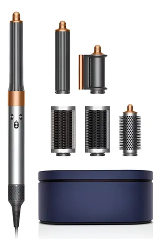 Secador de cabelo Dyson Airwrap Complete Long níquel e cobre