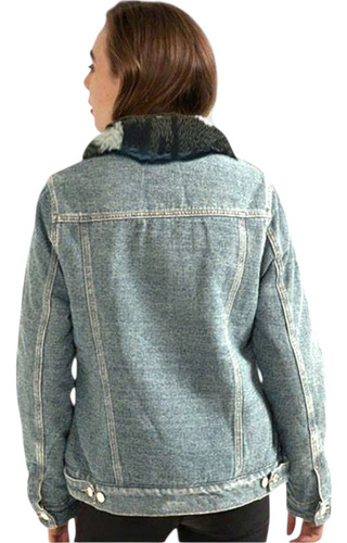 Chamarra De Mezclilla Para Mujer Modelo 56222