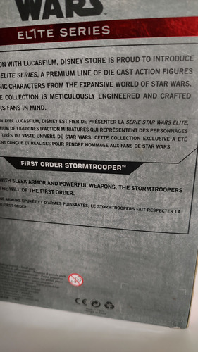 Figuras De Colección Stormtrooper Elite Series Disney (Usado)