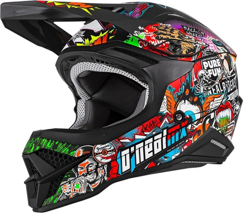 Casco Off-road O'neal 3 Series Unisex-adulto (multi, Xxl)...