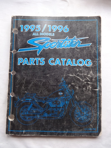 Manual Despiece Moto Harley Davidson Sportster 1995 Catalogo
