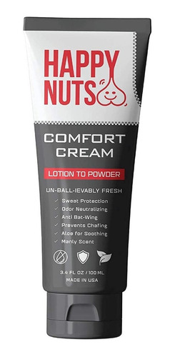 Loción Intima Hombres Contra Sudor Y Mal Olor Happy Nuts Fragancia Sin fragancia