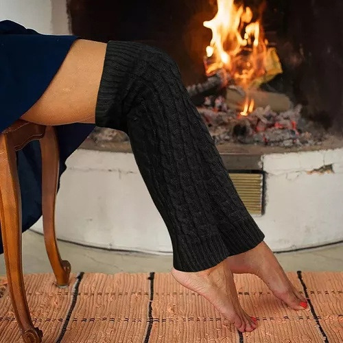 Para 3 Pares De Calentadores De Piernas De Invierno Para